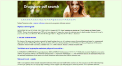 Desktop Screenshot of drugstorepdfsearch.com